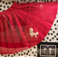 Signed Hillary Clinton Poodle Skirt